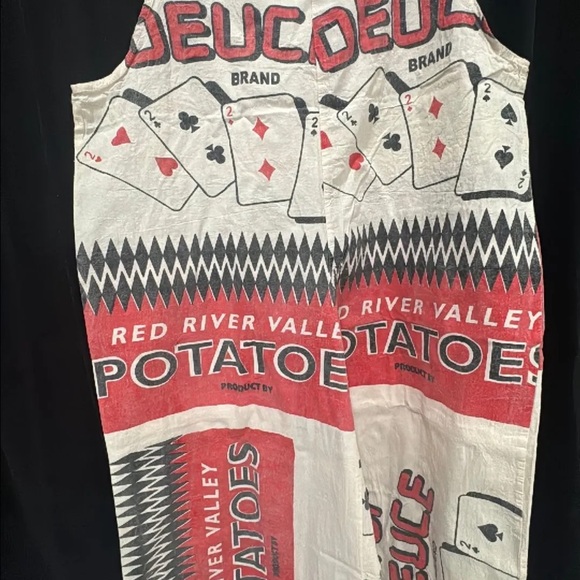 #Vintage potato sack, 100% cotton overalls NWT - Picture 2 of 8